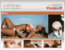 Tablet Screenshot of doctorcorey.com